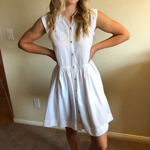 Levi’s kids XL White Button Down Dress